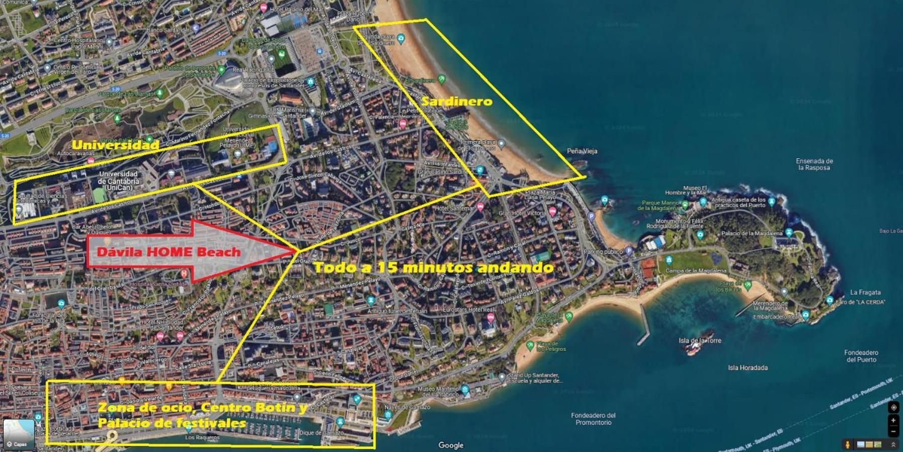 Davila Home Beach Santander Eksteriør bilde